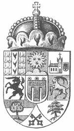 Landeswappen von Voralberg.