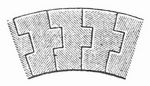 Fig. 3. Verbindung der die r�hrenf�rmige Elektrodezusammensetzenden Kohlenst�be.