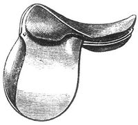 Fig. 2. Engl. Sattel (Pritsche).