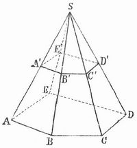 F�nfseitige Pyramide.