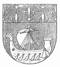Wappen von Paris.