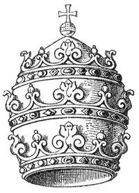 Fig. 11. P�pstliche Krone (Tiara).