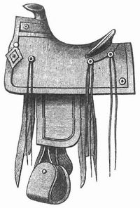 Fig. 5. Mexikanischer Sattel.
