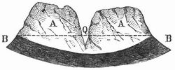 Fig. 4. Tal- oder Spaltquelle.