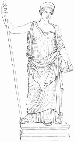 Fig. 3. Barberinische Juno (Rom, Vatikan).