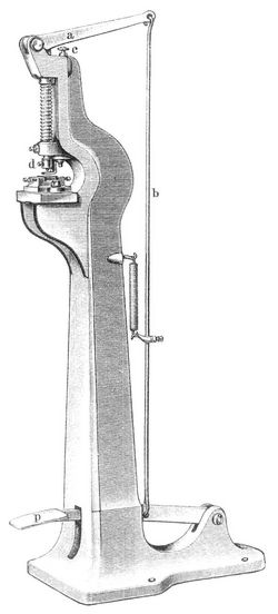 Fig. 2. Hebeldurchschnitt.