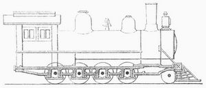 Fig. 6. Amerikanische Lokomotive mit geschwei�tem Rahmen.