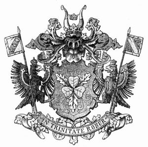 Wappen des F�rsten von Bismarck.