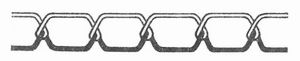 Fig. 17. Verknoteter Doppelstich.