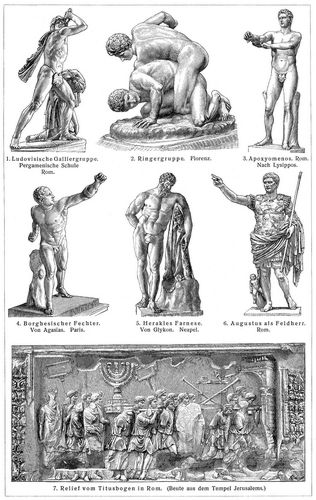 Bildhauerkunst VI. Griechisch-r�mische Bildnerei.
