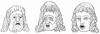 Fig. 57. Masken der Trag�die.
