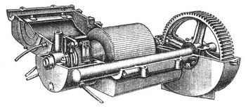 Fig. 1. Motor mit ge�ffnetem Geh�use.