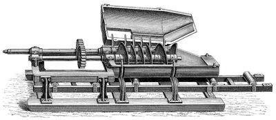 8. Zweiwellige Torfmaschine von Grotjahn und Picau.