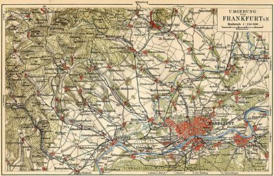 Umgebung von Frankfurt a.M.