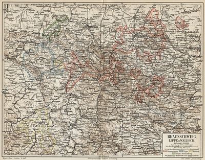 Braunschweig, Lippe und Waldeck.