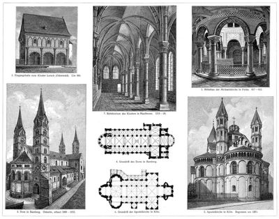 Architektur VIII. Romanische Baukunst (9.13. Jahrhundert.)
