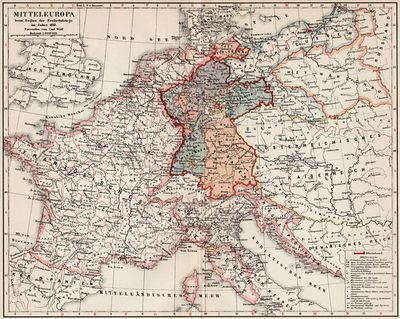 Geschichtskarte von Deutschland V.