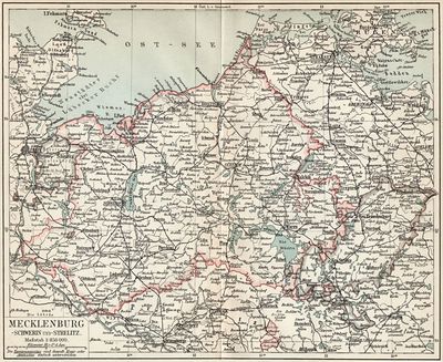 Mecklenburg -Schwerin und -Strelitz.