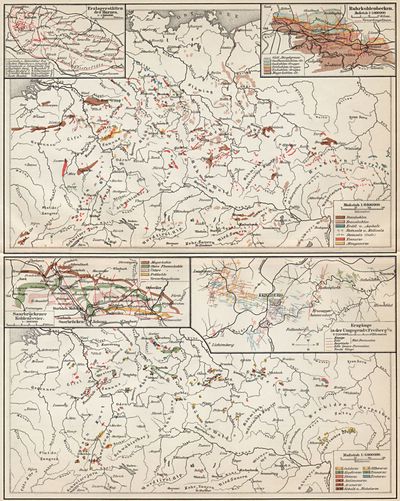 Nutzbare Mineralien in Deutschland.