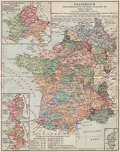 Frankreich vom XV. Jahrhundert bis zum Frieden von Lun�ville 1801.