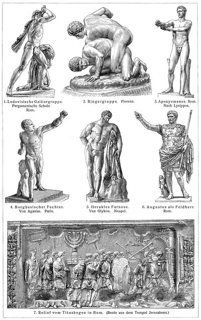 Bildhauerkunst VI. Griechisch-r�mische Bildnerei.