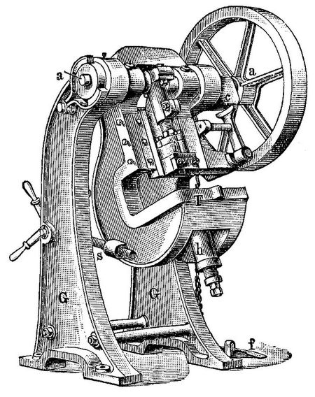 8. Exzenterpresse.