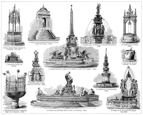 Brunnen.
