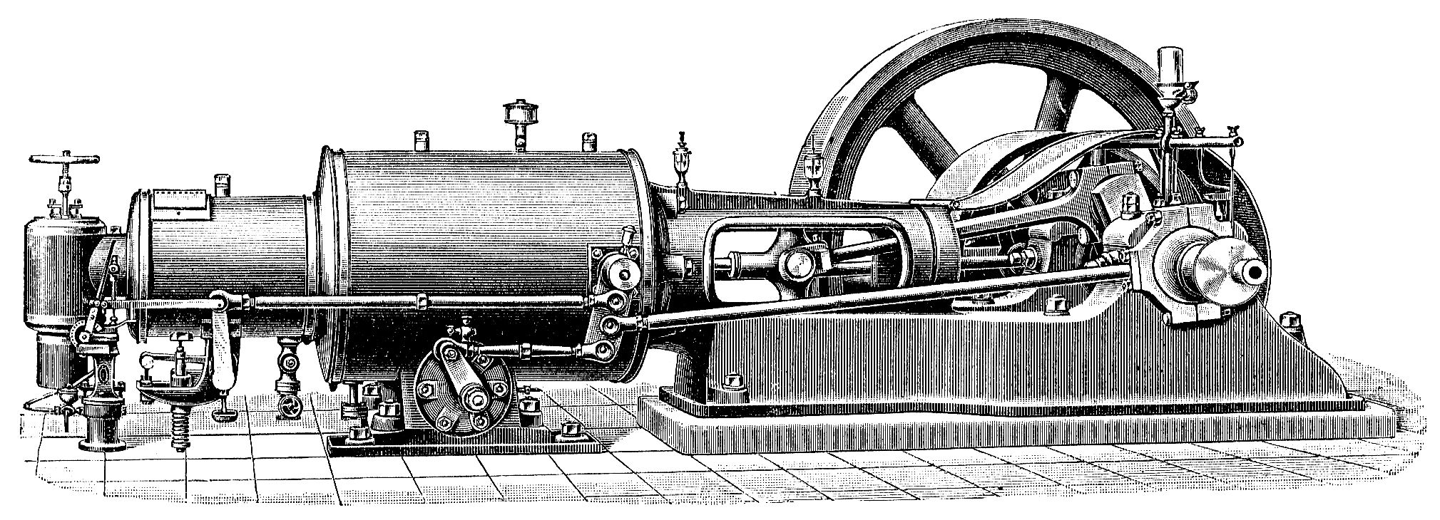 Drawing of steam engine фото 42