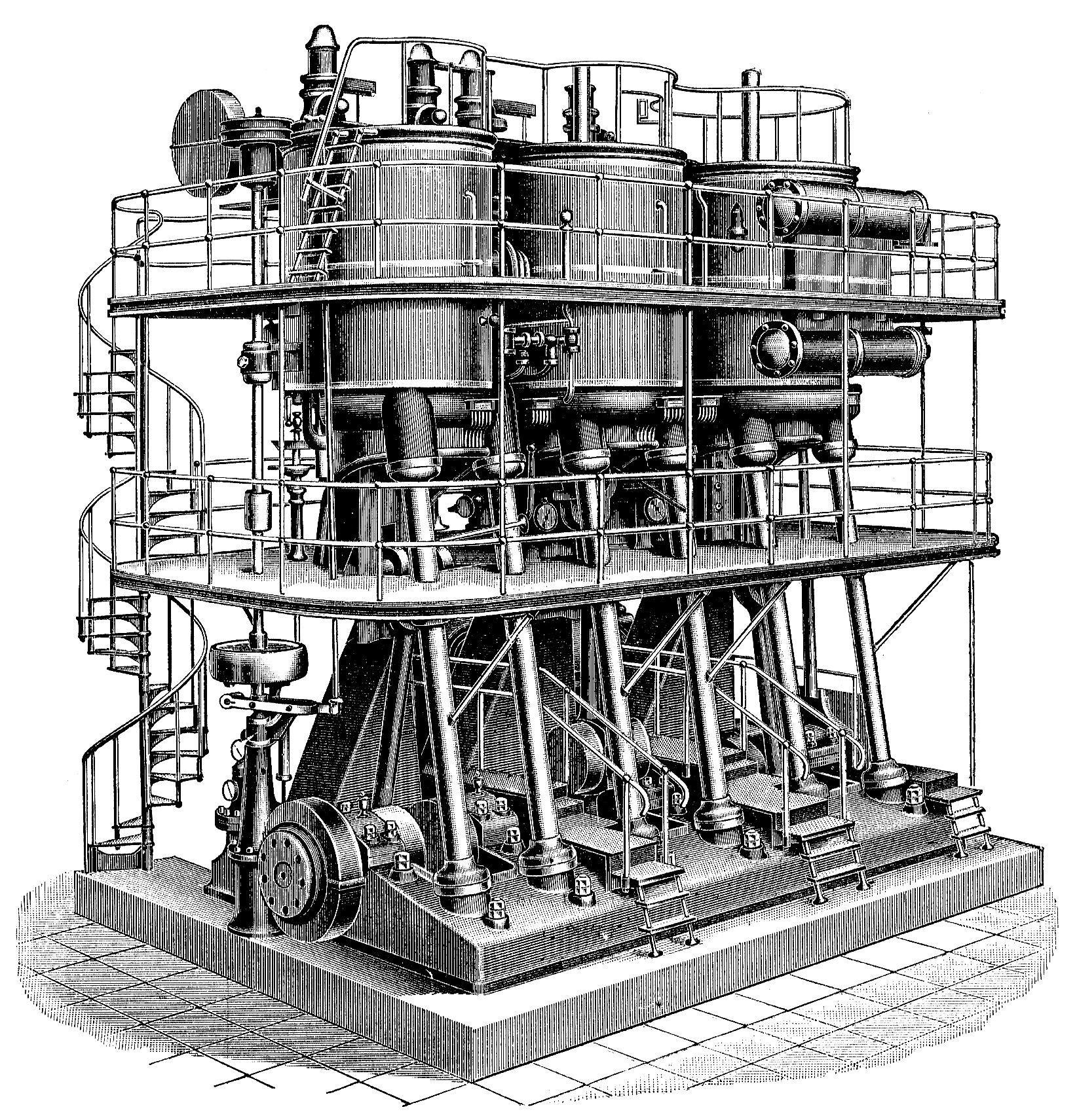 Drawing of steam engine фото 84