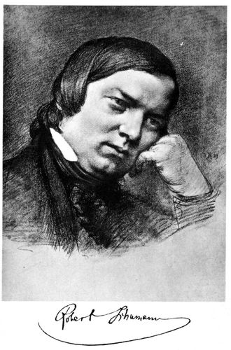 [Robert Schumann]⋼Nach dem Gem�lde von E. Bendemann.⋼Verlag von Franz Haufstaengl in ...