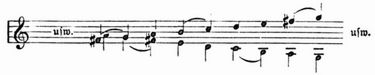1. Unvollendeter Kanon von Johannes Brahms