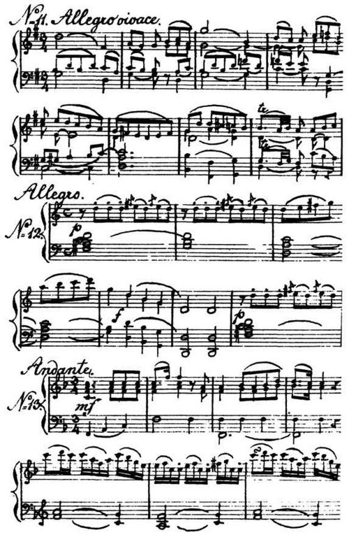 Musikalische Beilagen