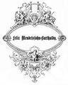 Lipsius, Marie (La Mara)/Felix Mendelssohn-Bartholdy