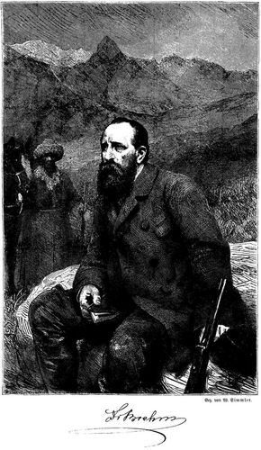 Portr�t von Alfred Edmund Brehm