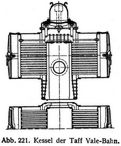 Abb. 221. Kessel der Taff Vale-Bahn.