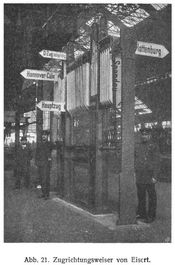 Abb. 21. Zugrichtungsweiser von Eisert.