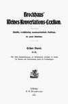 Brockhaus Kleines Konversations-Lexikon